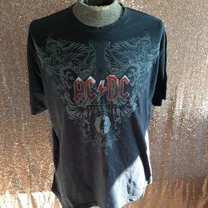 Vintage AC/DC Black Ice Band Shirt Size one size(between large)